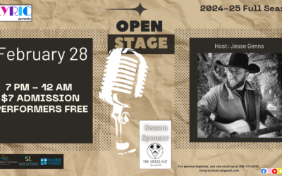 Open Stage: Host Jesse Genns