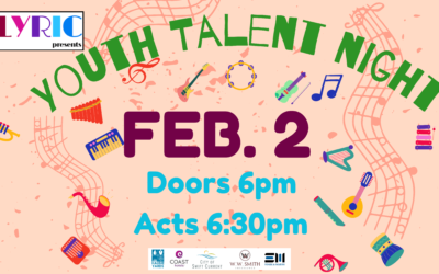 Youth Talent Night Host Glenna Switzer – Tickets at the Door